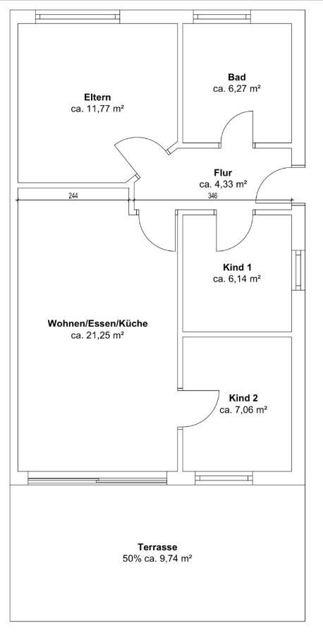 Ferienwohnung Am Muehlenkamp Heringsdorf  Bagian luar foto